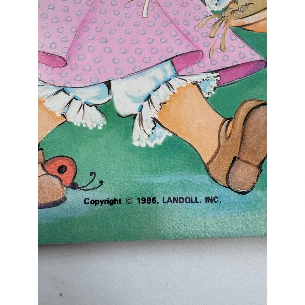 Landoll Merrigold Vintage Coloring Books Kids Activity Books Nursery Rhyme Lot 7